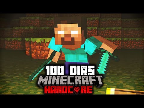 🟥Sobreviví 100 Días en un APOCALIPSIS de HEROBRINE en Minecraft HARDCORE…Esto fue lo que Pasó