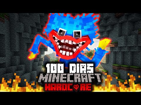 🟥Sobreviví 100 Días en un APOCALIPSIS de POPPY PLAYTIME en Minecraft HARDCORE…Esto fue lo que Pasó