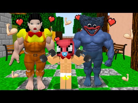 FAKİR KASLI YARATIK BEBEĞİ OLDU! 💪 – Minecraft