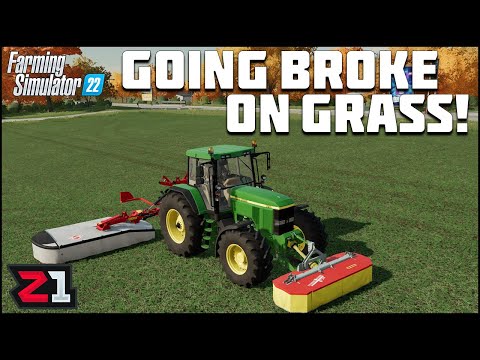 Farming Grass in Farming Simulator 22 Is NOT The WAY ! [E3] | Z1 Gaming