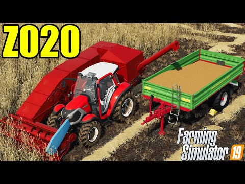 Farming Simulator 19 : BIZON Z020 INTERESTING HARVESTER IN MINI POLSKA MAP