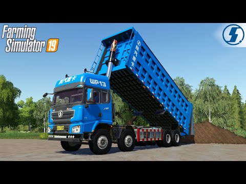 Farming Simulator 19 – MINGFENG X3000 Dump Truck Unloading Dirt