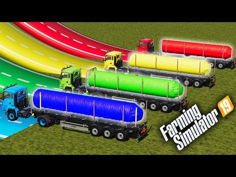 Farming Simulator 19 : TRUCK vs TREES +150 KMH