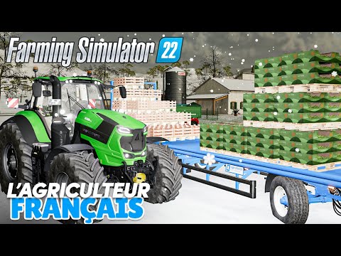 Farming Simulator 22 |  Agriculteur Français #03 | Livraison de FRAISES sous la NEIGE ! (FS22)