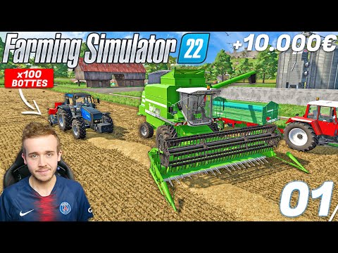 Farming Simulator 22 | DÉCOUVERTE DE MA NOUVELLE FERME ! INTRO ROLE PLAY ! (Carrière Suivie) #01