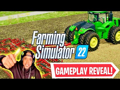 FARMING SIMULATOR 22 🚜- TRAILER, TRACTORS & REACTION ( Looks Incredible!)