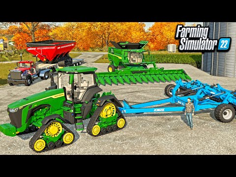 FARMING SIMULATOR 22 FIRST LOOK! (AMERICAN EQUIPMENT PREVIEW)