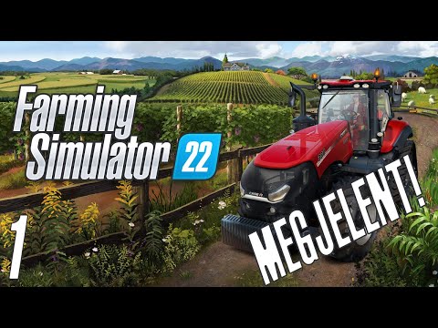 Farming Simulator 22 LIVE #1 – Farmoljunk úgy, ahogy eddig TÉNYLEG soha!