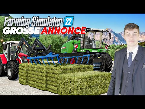 Farming Simulator 22 MULTI, Boite de Vitesse & Test de tracteurs, ANNONCE à 21H00 ! (FS22)