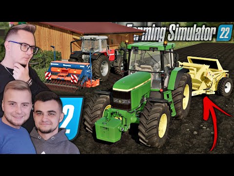 Farming Simulator 22 "od Zera do Farmera"#5 | Zbieranie Kamieni & Siewy | MafiaSolec