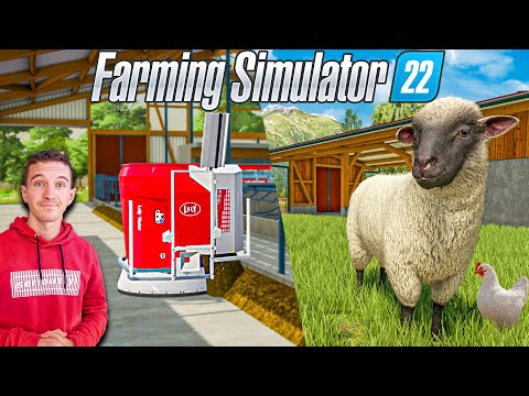 Farming Simulator 22 ! ROBOT, Nouveaux ANIMAUX !