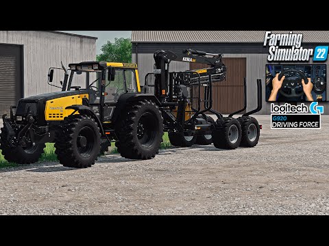 Farming Simulator 22 | Testando a silvicultura com o valmet madeireiro