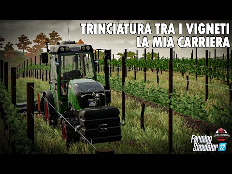 FARMING SIMULATOR 22 TRINCIATURA TRA I FILARI DEI VIGNETI – ALEXFARMER