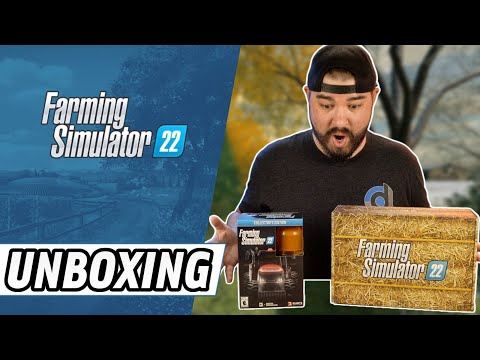 Farming Simulator 22 Unboxing! (Collectors Edition & Press Kit)