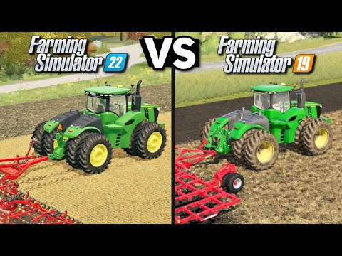 Farming Simulator 22 vs Farming Simulator 19