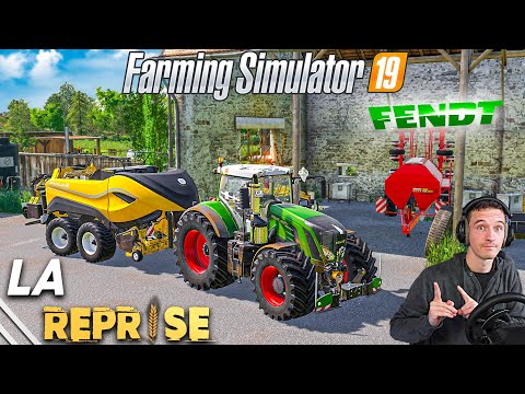 FENDT 900, PRESSE NEW HOLLAND ! LA REPRISE #12 Farming Simulator 19