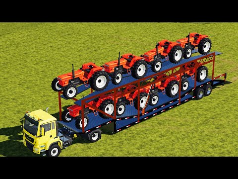 FIAT DT 1300 !TRACTORS TRANSPORTING & SELLING !! Farming Simulator 19