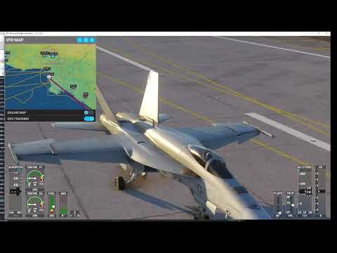 Fighter Jet Over G And First Landing | Microsoft Flight Simulator 2020