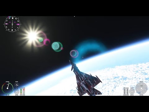 First Attempt At Space (XBOX Series X) | Microsoft Flight Simulator