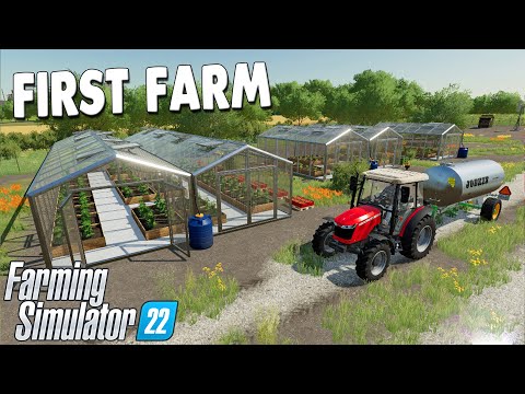 FIRST FARM – FARMING SIMULATOR 22 – Ultimate Farming Realism FIRST LOOK