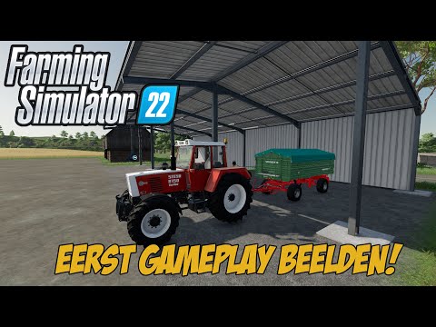 'FIRST LOOK' Farming Simulator 22 Nederlands