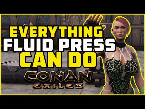 Fluid Press Everything you need to know | Conan Exiles 2021