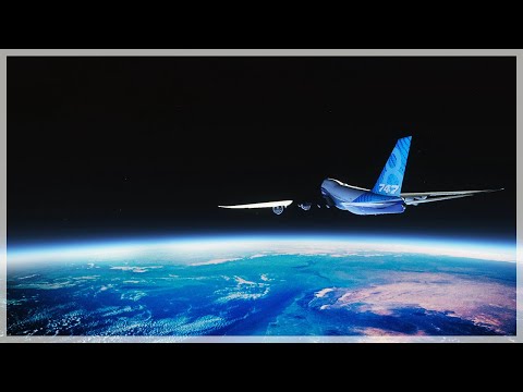 Flying To Outer Space In A Boeing 747 – Mt Everest And Beyond! – Microsoft Flight Simulator