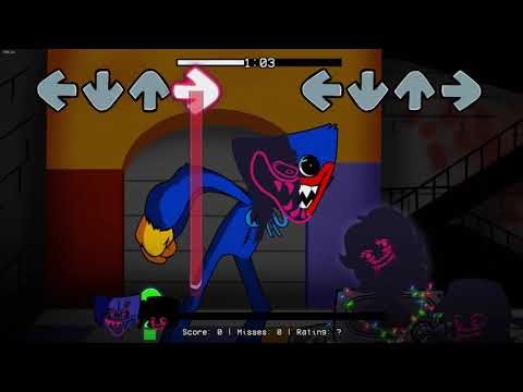 FNF Huggy Wuggy Corruption Mod REANIMATED [ Fan-Made ] FULL HORROR GAME [HARD]