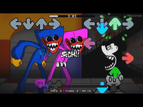 FNF VS Huggy Wuggy but 2 huggy's VS Mickey Mouse – Friday Night Funkin'