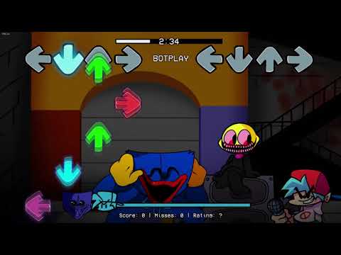 FNF VS. Huggy Wuggy but it's happy FULL HORROR GAME [HARD]