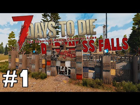 Food Poisoning And Mad Cows In Darkness Falls 7 Days To Die  Alpha 18 – Part 1