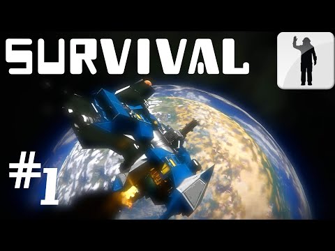 FREE FALL TO EARTH | Space Engineers Modded Survival | Episode 1
