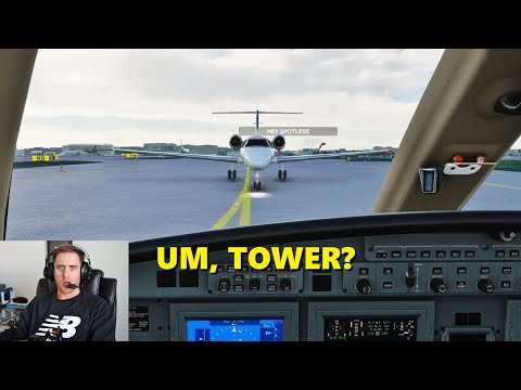 FULL FLIGHT with ATC! Microsoft Flight Simulator – Citation CJ4 (VATSIM)