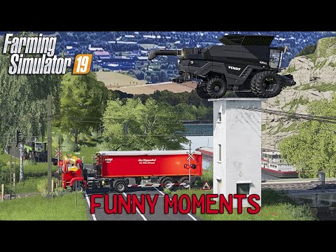 Funny Moments & Crash Compilation – Farming Simulator 19 Multiplayer #11