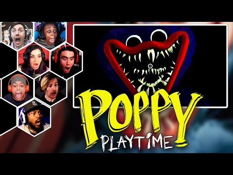 Gamers Reaction To Poppy Playtime Huggy Wuggy Jumpscares | Mixed Reactions
