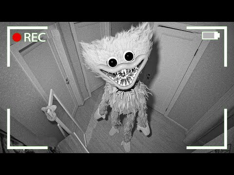 GECE 3'te HUGGY WUGGY GÜVENLİK KAMERALARINA YAKALANDI !! Lanetli Oyuncak *Poppy Playtime*