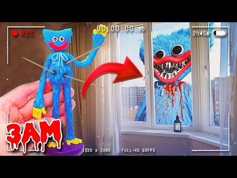 GECE 3'te POPPY PLAYTİME HUGGY WUGGY VOODOO BEBEĞİ BÜYÜSÜ YAPMAYIN !! *GERÇEKTEN ÇALIŞTI*