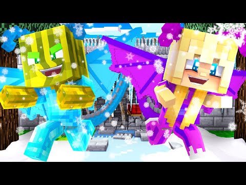 GEFÄNGNIS AUSBRUCH als BABY EIS DRACHE?! – Minecraft GEFÄNGNIS