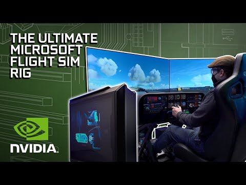 GeForce Garage – The Ultimate Microsoft Flight Simulator PC & Rig Build