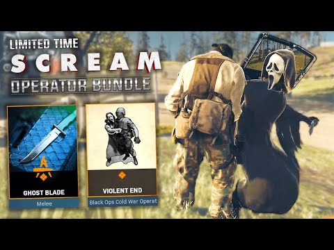 GHOSTFACE WAS ADDED TO WARZONE (SCREAM BUNDLE)