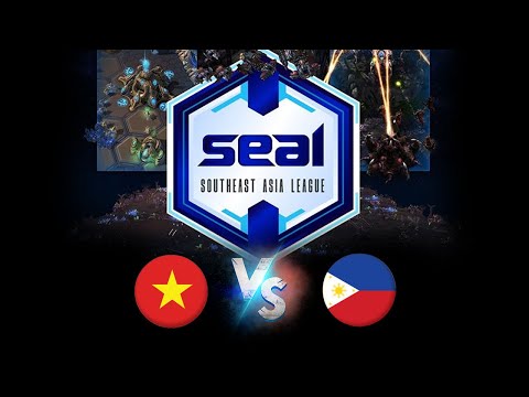 Giải Seal – VietNam vs Philippines | Starcraft 2 – BO 7
