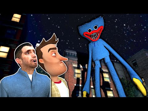 GIANT HUGGY WUGGY Is After Us! – Garry's Mod (Poppy Playtime)