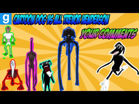 GMOD CARTOON DOG FIGHTS TREVOR HENDERSON MONSTERS – Garry's Mod Sandbox