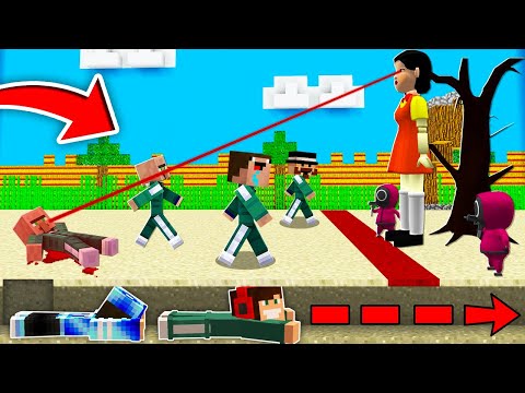 GPLAY UCIEKA Z GRY SQUID GAME Z LAKIM W MINECRAFT?!