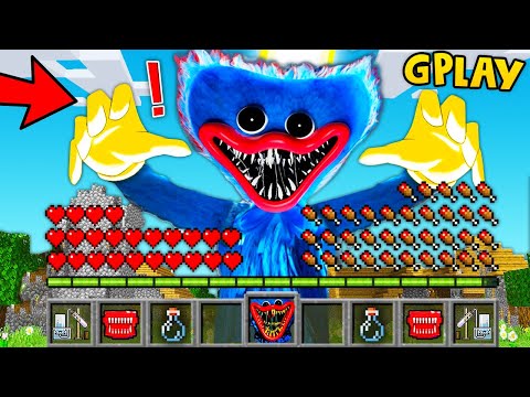 GPLAY ZAMIENIA SIĘ W HUGGY WUGGY Z POPPY PLAYTIME W MINECRAFT?! GPLAY & LAKI