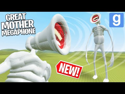 GREAT MOTHER MEGAPHONE IS FINALLY HERE! 📣 (Garry's Mod Sandbox) | JustJoeKing