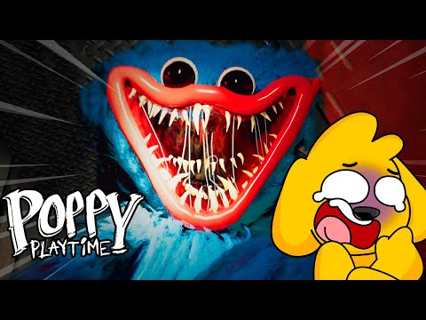 GRITANDO en la FÁBRICA de JUGUETES del TERROR 😱😭 POPPY PLAYTIME (Capítulo 1) | ESPECIAL de HALLOWEEN
