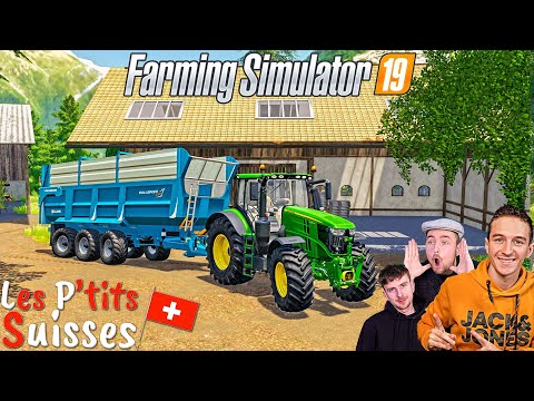 GROS TRAVAIL CE SOIR ! Les Petits Suisses ! Farming Simulator 19