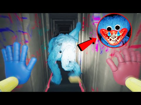 HACKEANDO POPPY PLAYTIME : PERSIGO YO A HUGGY WUGGY Y LE ATACO TIRANDOLE UNA CAJA POR LA ESPALDA!