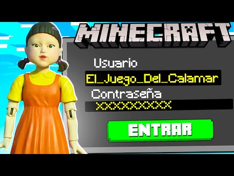 HACKEO LA CUENTA DE MINECRAFT DEL JUEGO DEL CALAMAR 😱